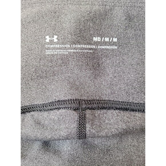 Under Armour US Size M Women's Leggings Medium Grey Compression - Picture 6 of 7